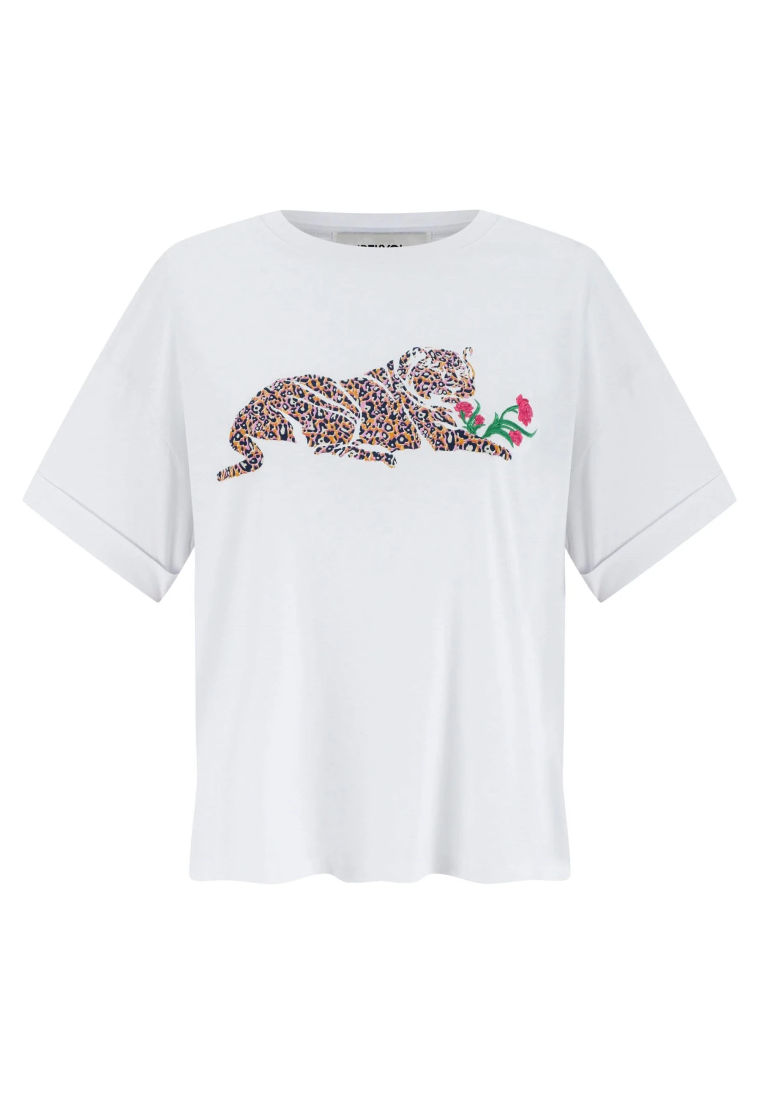 IpekyolCASUAL VISUAL - T-shirt Med Print - Off White 7 IpekyolCASUAL VISUAL - T-shirt Med Print - Off White - Bild 5