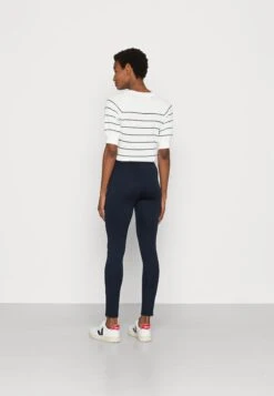 TOM TAILOR DENIMZIPPER - Leggings - Sky Captain Blue -Henry Tiger Butik a7b48998a27e443b860d209931f711f6