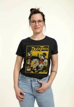Henry TigerDUCKTALES COVER - T-shirt Med Print - Black -Henry Tiger Butik a7e19b2f430446788e2e65248141d2e7