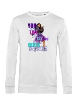 Henry TigerJULIE AND THE PHANTOMS ROCK FOREVER - Sweatshirt - White -Henry Tiger Butik a83b31afb7fd46f2b6b0866e42484ccb