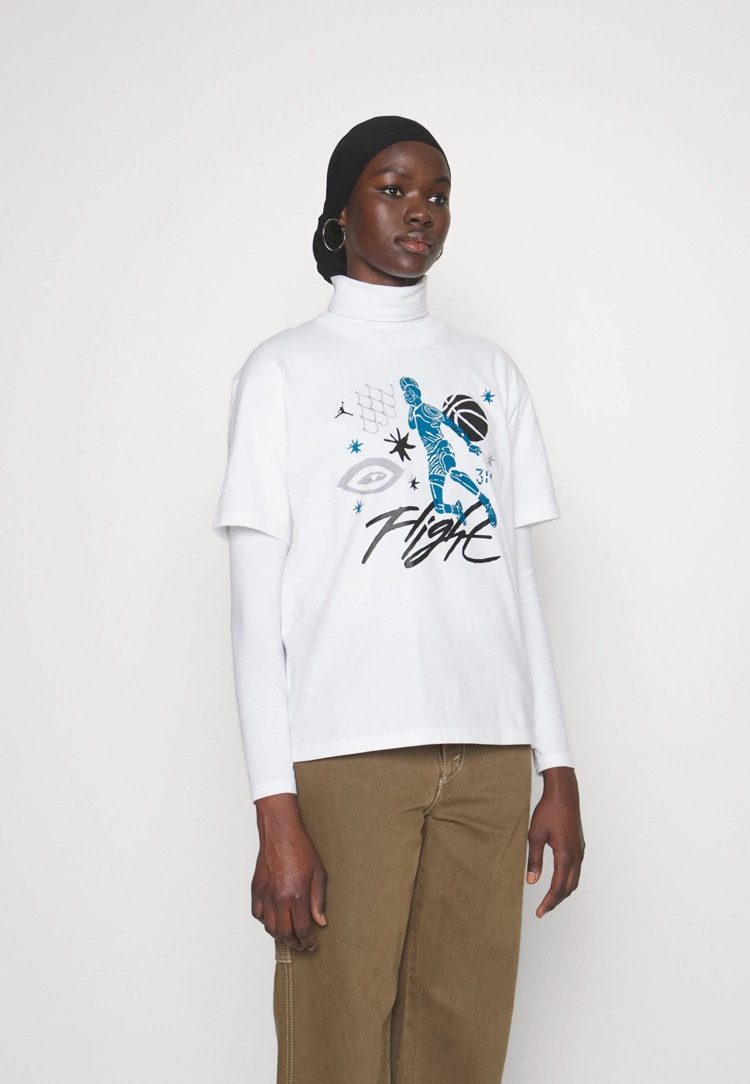 JordanTEE CORE - T-shirt Med Print - White 6 JordanTEE CORE - T-shirt Med Print - White - Bild 4