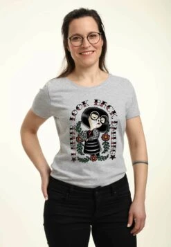 Henry TigerINCREDIBLES DAHLING - T-shirt Med Print - Heather Grey -Henry Tiger Butik aa01b24a115440c98bf83f99e342d07f