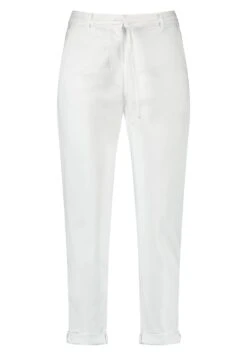 Gerry WeberMIT BINDEGÜRTEL - Chinos - Weiß Weiß -Henry Tiger Butik b4422f8c64be4e1ea28d87b9c950a0da