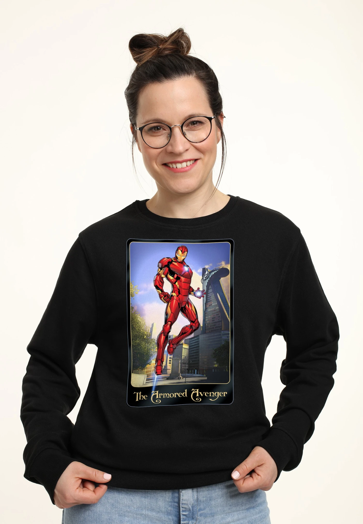 Henry TigerAVENGERS CLASSIC THE FIRST AVENGER - Sweatshirt - Black 3 Henry TigerAVENGERS CLASSIC THE FIRST AVENGER - Sweatshirt - Black