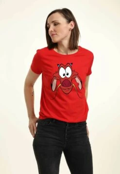 Henry TigerMULAN BIG FACE MUSHU - T-shirt Med Print - Red -Henry Tiger Butik b5f28af2154a4e0e9020d4fca2f91182