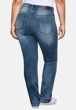 SheegoJeans Slim Fit - Blue Denim -Henry Tiger Butik b887d8c55b8740a883c6cb20d2b85c6b