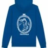 Mira ParisTHE WORLD BACK EMBROIDERY - Sweatshirt - Blue -Henry Tiger Butik b901fc6586244413aeb033b739cb55b0