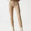 Salsa JeansSECRET GLAMOUR PUSH IN CROPPED - Jeans Slim Fit - Beige -Henry Tiger Butik b905efe528ec4cc2863f33373bedbb1d