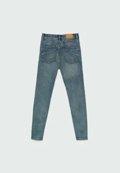 StradivariusPUSH-UP - Jeans Skinny Fit - Light Blue -Henry Tiger Butik b97268fb7a1143e0bea85d5312291a5d