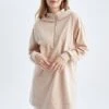 DeFactoRELAX FIT - Luvtröja - Beige -Henry Tiger Butik ba7b3509bfe141d78eb83e2405f2b991