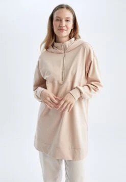 DeFactoRELAX FIT - Luvtröja - Beige