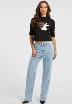 GuessT-shirt Med Print - Schwarz -Henry Tiger Butik bc02b55e6f194f5c9cd254d72f7f962a