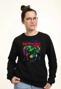 Henry TigerNIGHTMARE BEFORE CHRISTMAS OOGIE DICE - Sweatshirt - Black -Henry Tiger Butik bf6aea192c834f4aaf17441a981e55ab