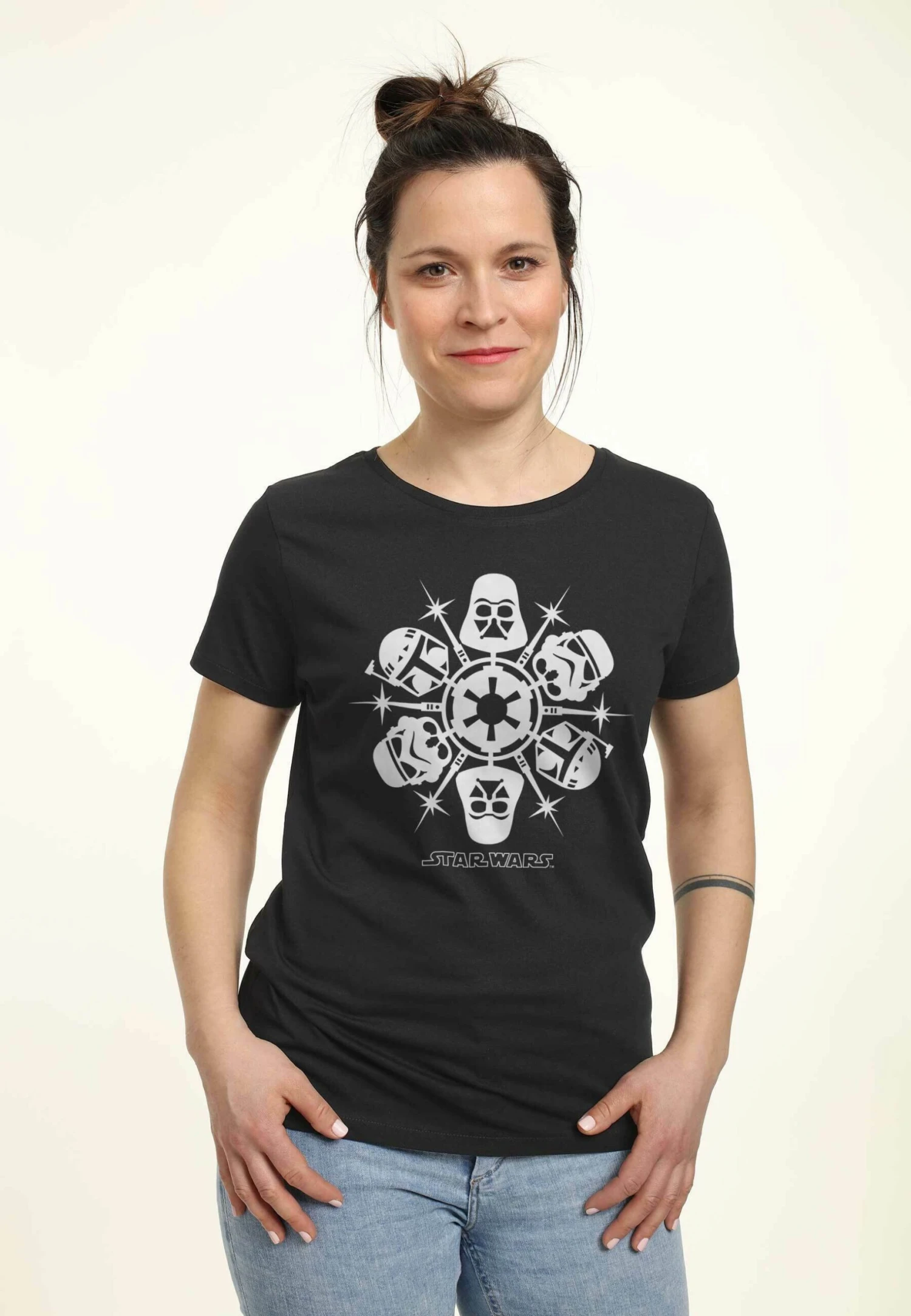 Henry TigerSTAR WARS CLASSIC DARK SIDE FLAKES - T-shirt Med Print - Black 3 Henry TigerSTAR WARS CLASSIC DARK SIDE FLAKES - T-shirt Med Print - Black