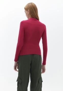 OXXOWITH CUTOUT DETAIL - Långärmad Tröja - Red Bud -Henry Tiger Butik c154297fca58451497031cd70ddb2314