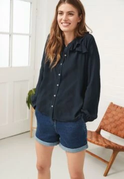 NextELASTICATED WAIST - Jeansshorts - Dark Blue