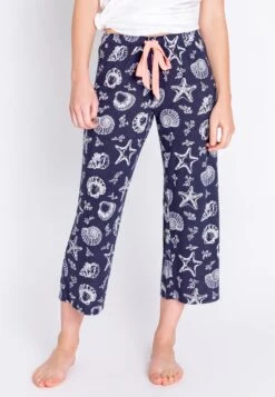 PJ SalvageTROPICAL - Pyjamasbyxor - Bluegreen