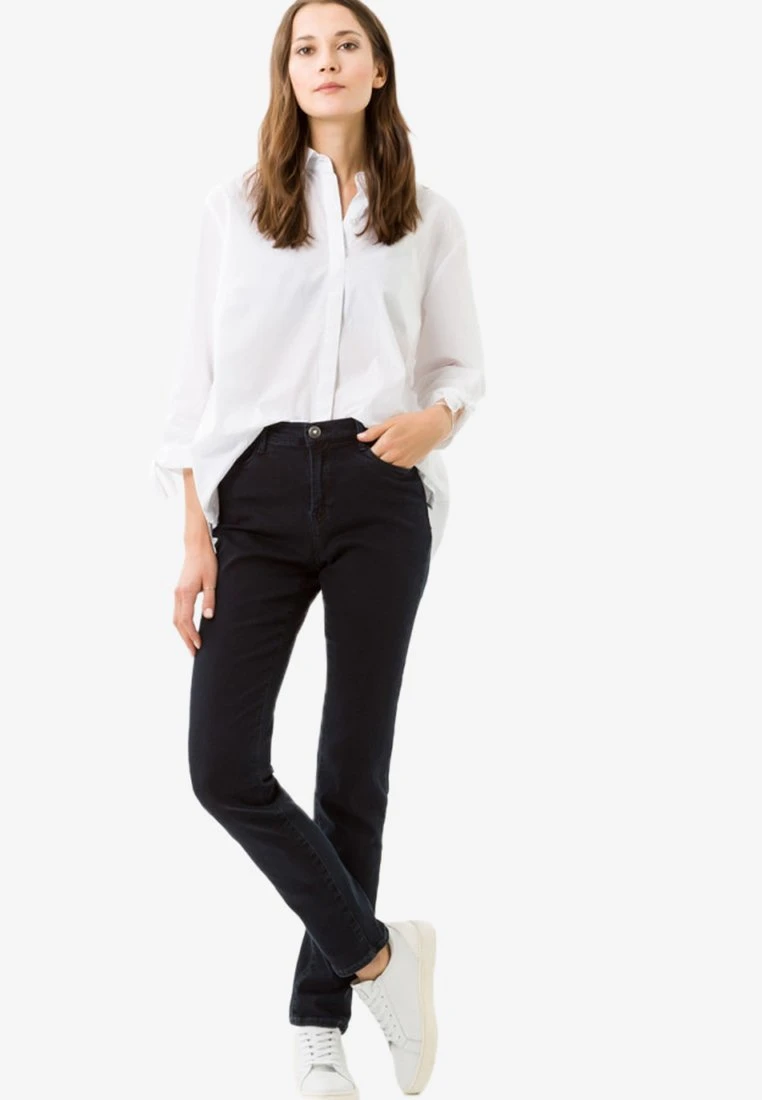 BRAXSTYLE MARY MIT NORMALER LEIBHÖHE - Jeans Slim Fit - Dark Blue 4 BRAXSTYLE MARY MIT NORMALER LEIBHÖHE - Jeans Slim Fit - Dark Blue - Bild 2