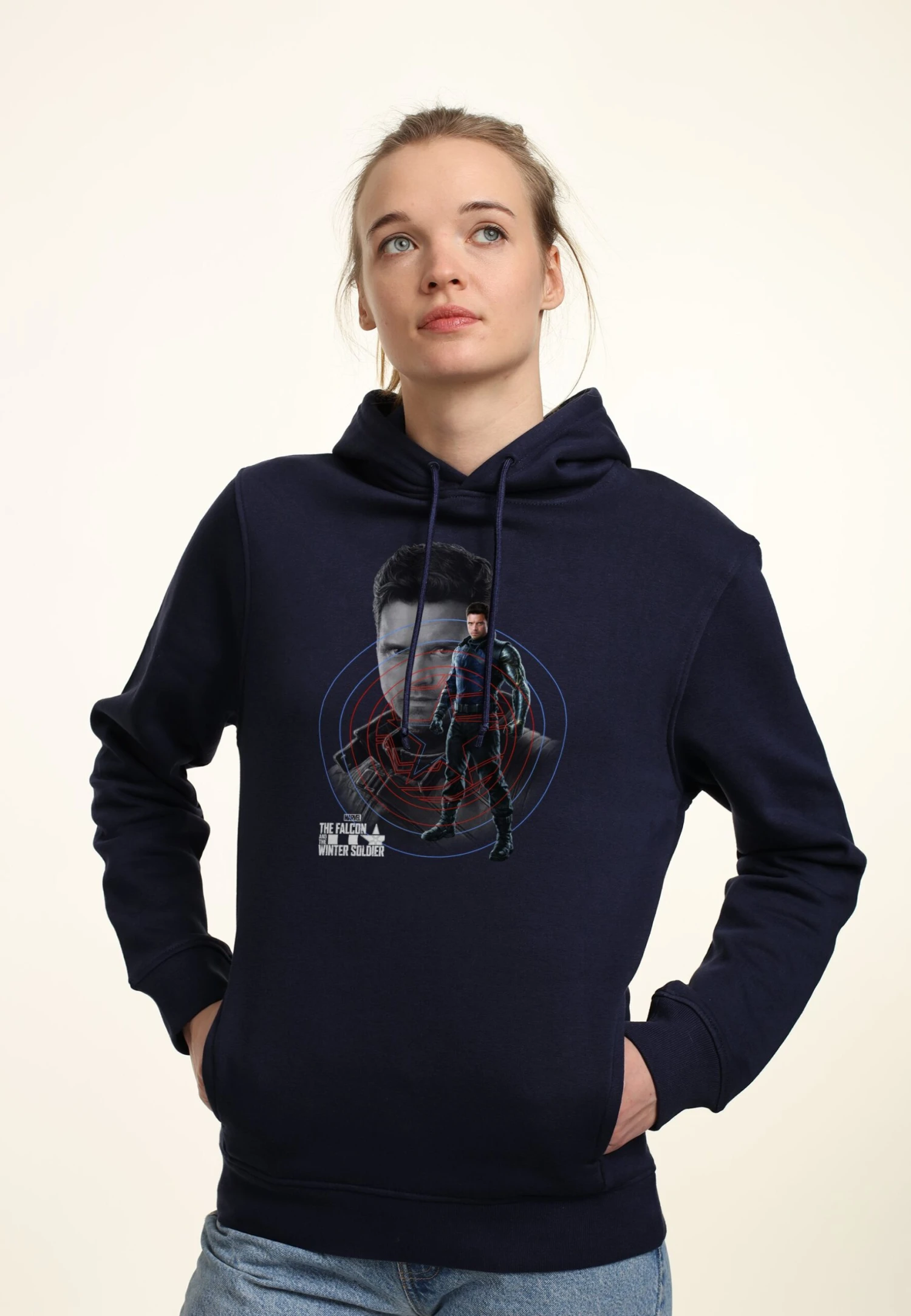 Henry TigerTHE AND THE WINTER SOLDIER WINTER HERO - Luvtröja - Navy Blue 5 Henry TigerTHE AND THE WINTER SOLDIER WINTER HERO - Luvtröja - Navy Blue - Bild 3