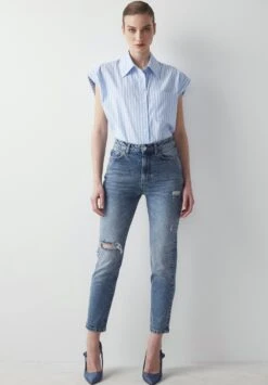 IpekyolMOM FIT - Jeans Slim Fit - Indigo -Henry Tiger Butik cec366737d2341db8d4e354f928ac258