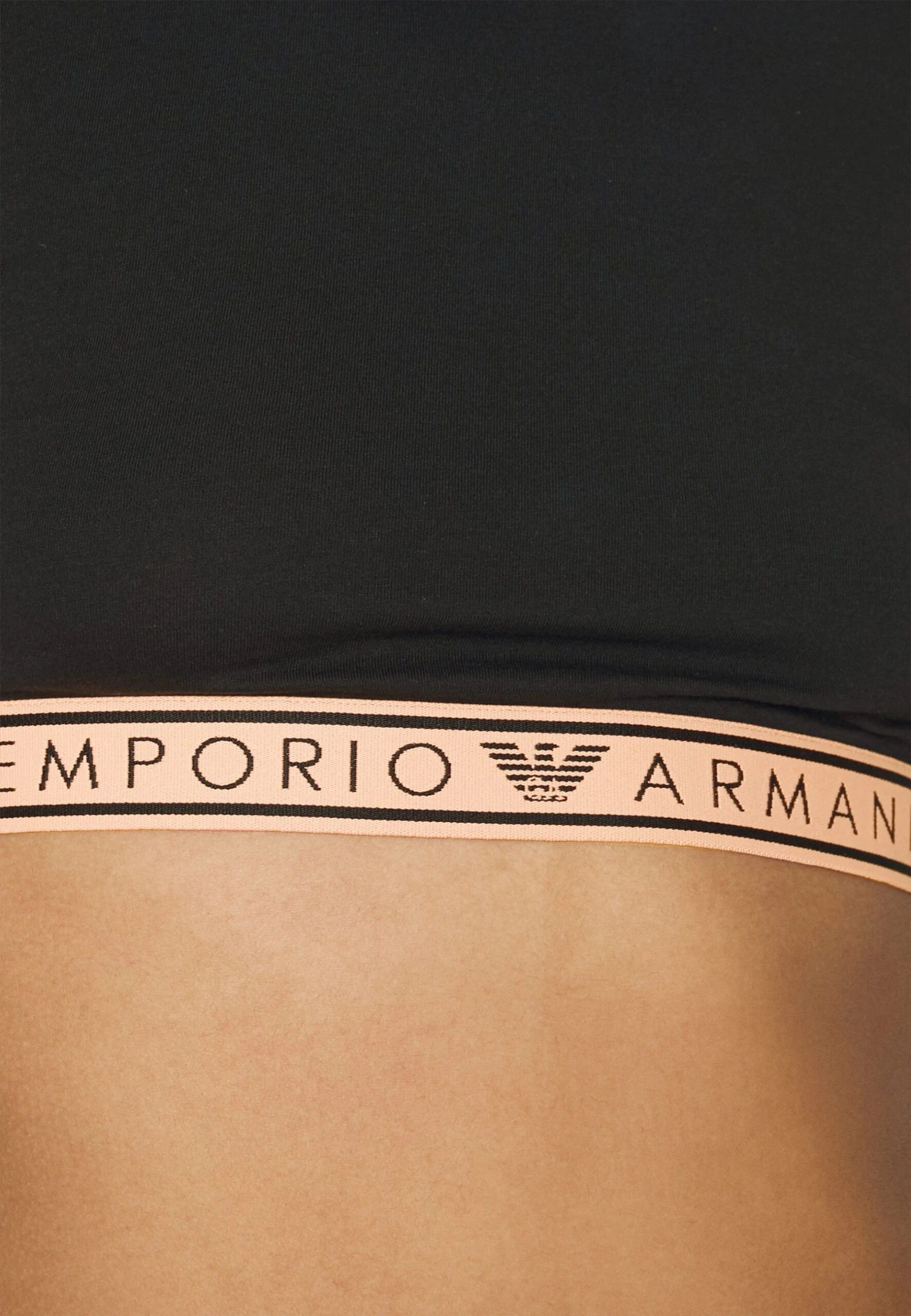 Emporio ArmaniCROP TOP - Pyjamasöverdel - Nero 8 Emporio ArmaniCROP TOP - Pyjamasöverdel - Nero - Bild 6