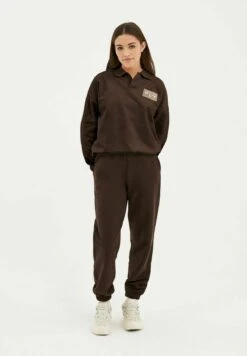 NicceTUMBLE RUGBY - Sweatshirt - Brown