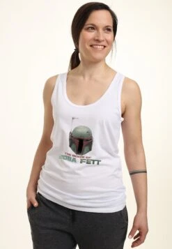 Henry TigerBOOK OF BOBA FETT HELMET - Linne - White -Henry Tiger Butik d2d4b4455b6e47a18e82d364788a29dc