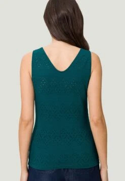 ZeroMIT AJOUR DETAILS - Linne - Deep Teal -Henry Tiger Butik d35947f27e21476986ad314aee206d91
