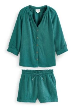 NextBUTTON THROUGH SET STANDARD - Pyjamas - Blue -Henry Tiger Butik d36eb75eda1f4564ade63dbf098f89d6