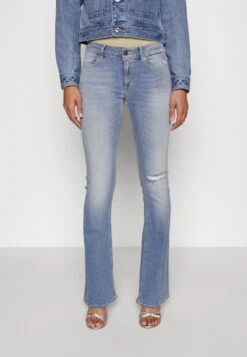 DondupLOLA - Jeans Bootcut - Blue