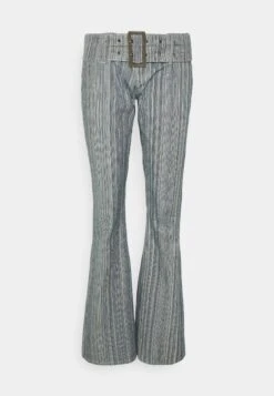 Jaded LondonLOW RISE BELT DETAIL IN HICKORY STRIPE - Jeans Bootcut - Multi -Henry Tiger Butik d6d17df7634149eda6596c9edafac3aa