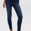 PULL & BEAR PULL&BEARWITH HIGH WAIST - Jeans Skinny Fit - Dark Blue -Henry Tiger Butik d78f13cbe57645cca93232a3da6953bc