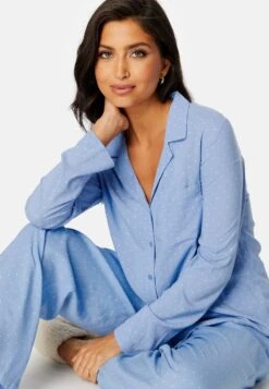 BubbleroomROSLYN - Pyjamasöverdel - Light Blue -Henry Tiger Butik d9fc5d9d9bd144c28bf23caeef988beb