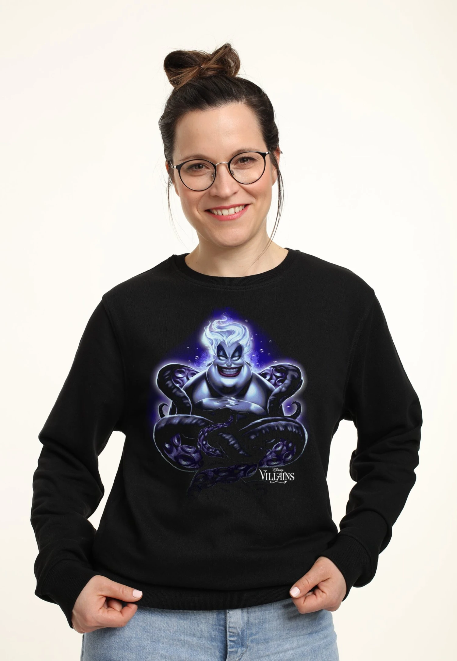 Henry TigerDISNEY VILLAINS URSULA - Sweatshirt - Black 3 Henry TigerDISNEY VILLAINS URSULA - Sweatshirt - Black