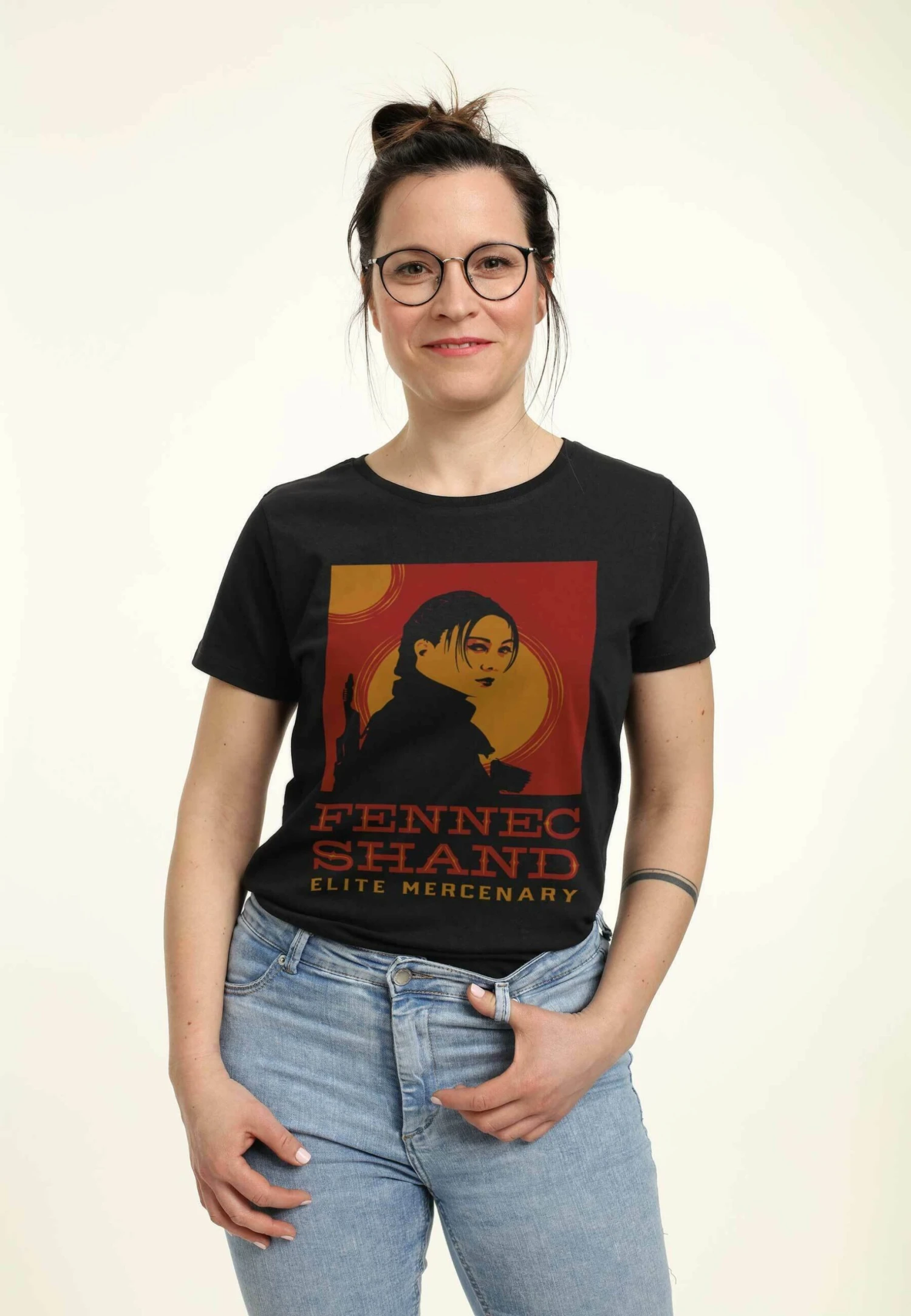 Henry TigerBOOK OF BOBA FETT FENNEC SHAND POSTER - T-shirt Med Print - Black 6 Henry TigerBOOK OF BOBA FETT FENNEC SHAND POSTER - T-shirt Med Print - Black - Bild 4