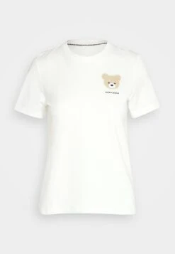 ONLYONLPOPPY - T-shirt Med Print - Off White -Henry Tiger Butik da1edb6e28e54875b946ec2a393c3e23