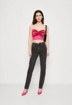 WeekdaySMOOTH HIGH - Jeans Slim Fit - Nuit Black -Henry Tiger Butik da3e969b98684f97a1ee1db27f74ad1a