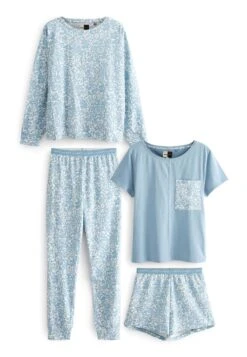 NextSETS 2 PACK - Pyjamas - Blue Floral -Henry Tiger Butik da4442aaf8434b88ab2f1dda7809bbed