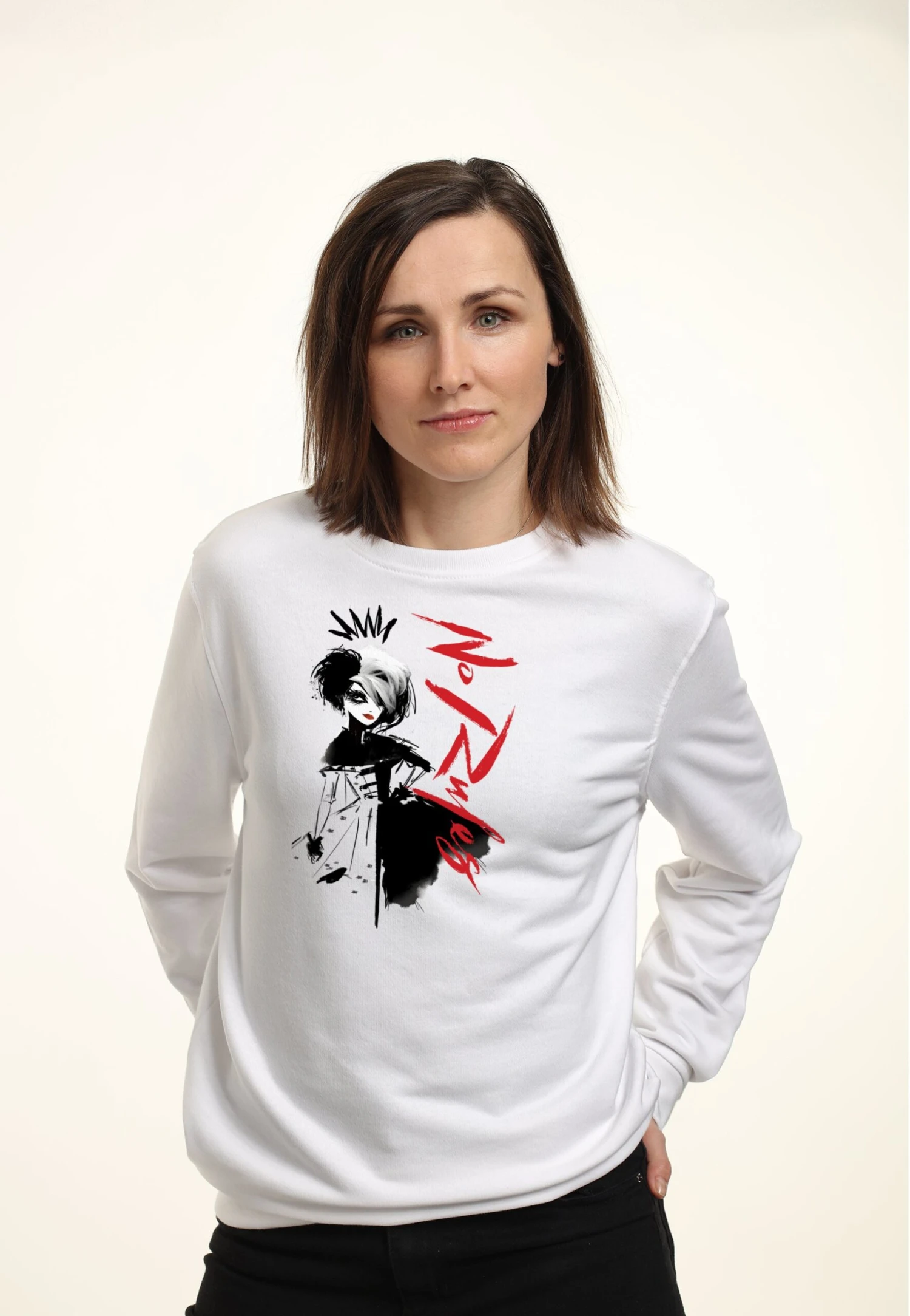 Henry TigerDNCA NO RULES - Sweatshirt - White 5 Henry TigerDNCA NO RULES - Sweatshirt - White - Bild 3