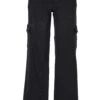 Urban ClassicsHIGH WAIST - Flared Jeans - Black Washed -Henry Tiger Butik dd51369ae5764fddbd7f09310c7ea1a8
