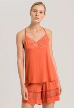 HanroJUNA - Pyjamas - Coral Gold