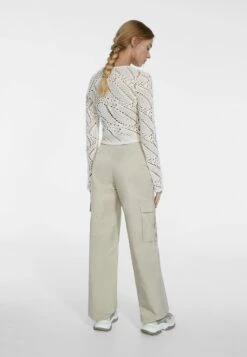 StradivariusWITH PARACHUTE HEMS - Cargobyxor - Stone -Henry Tiger Butik de603ea1e85147a4a19cd9dfdf635e19