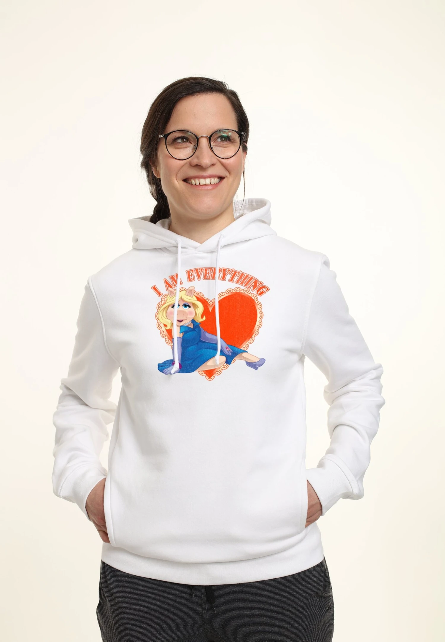 Henry TigerMUPPETS I AM EVERYTHING - Luvtröja - White 3 Henry TigerMUPPETS I AM EVERYTHING - Luvtröja - White