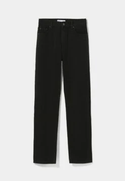 BershkaJeans Straight Leg - Black -Henry Tiger Butik df65f2561c82429380ded0fdf56fe772