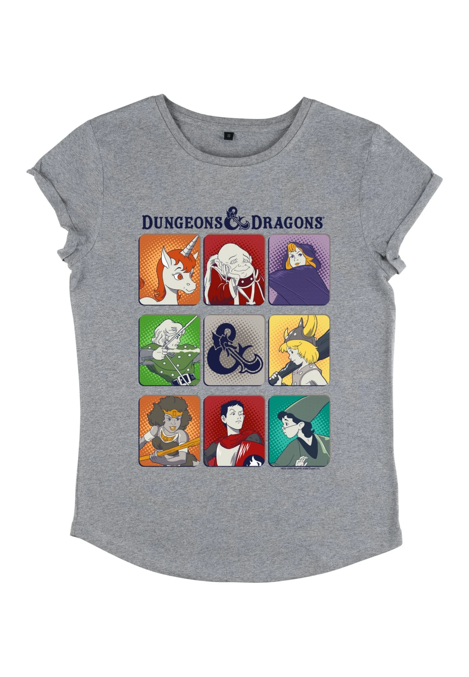 Henry TigerDUNGEONS DRAGONS CHARACTER SQUARES - T-shirt Med Print - Melange Grey 6 Henry TigerDUNGEONS DRAGONS CHARACTER SQUARES - T-shirt Med Print - Melange Grey - Bild 4