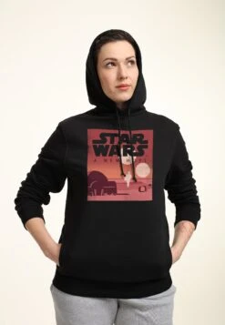 Henry TigerSTAR WARS: CLASSIC NEW HOPE MINIMALIST - Luvtröja - Black -Henry Tiger Butik e08db8d4bc8d49b29c47d14da60c8566