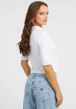 GuessT-shirt Med Print - Weiß -Henry Tiger Butik e15327877e0145c089f57fcefe85a242