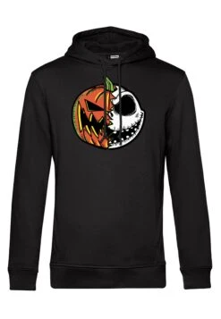 Henry TigerNIGHTMARE BEFORE CHRISTMAS PUMPKIN JACK SPLIT FACE - Luvtröja - Black -Henry Tiger Butik e1cd8ce3629347ae83d4e396f2b0cf89