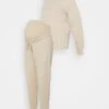 Anna Field MAMAHOODIE WITH JOGGER SET - Luvtröja - Beige