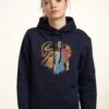 Henry TigerMS MARVEL PORTRAIT - Luvtröja - Navy Blue